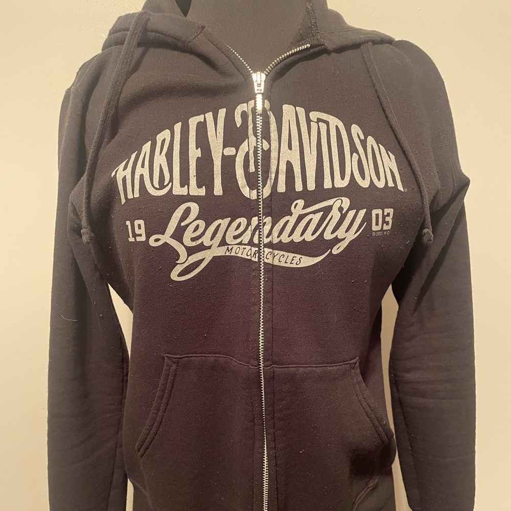 Ladies Harley Davidson full zip hoodie